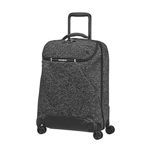 Samsonite Neoknit - Bolsa de Viaje con 4 Ruedas S, 55 cm, 36.5 L, Gris (Melange Grey)