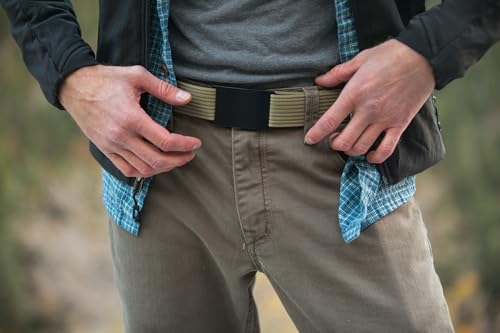 Image of GRIP6 Mens Casual Belt Buckle - Buckle for Adjustable Nylon Belts - Versatile Lifestyle and Tactical Belt for Men and Women