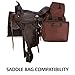 Schneiders Apache II Trail Saddle | Artisan-Crafted Comfort for Every Horse Ride | Color Dark Oil | Size 15