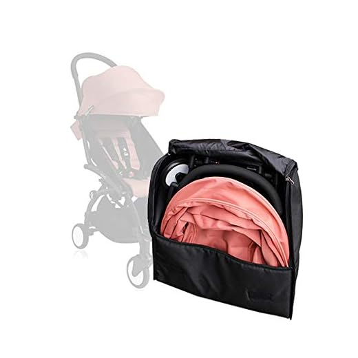 Accessoires Bbébé Poussette Pour Babyzen Yoyo Sac De Voyage Sac à Dos de Rangement Yoya (noir)