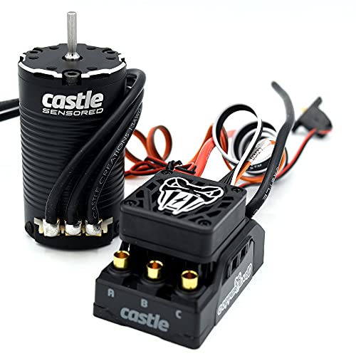 Castle Creations 1/10 Copperhead Limited Edition 1412-3200KV Sensored ESC/Motor Combo, CSE10016800