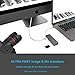 CharJenPro USB C Hub for MacBook Pro M1 Pro, Max, iPad Pro, iPad Air 4, iPad Mini 6, MacBook Air, USB C Power, HDMI 4K, 3 USB 3.0, microSD, SD Card.