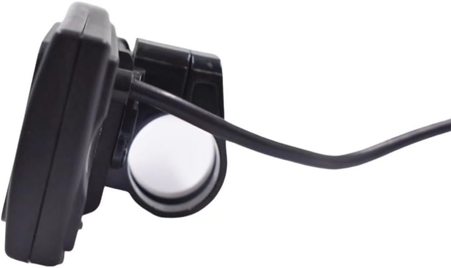 Ebike LCD Display 36V 48V Electric Bicycle Control Panel LCD Display Meter for Electric Bike Computer Suitable for E-Bike Scooter Modification Upgrade