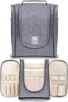 Premium Hanging Travel Toiletry Bag for Women and Men, Hygiene Bag, Bathroom and Shower Organizer Kit with Elastic Band...