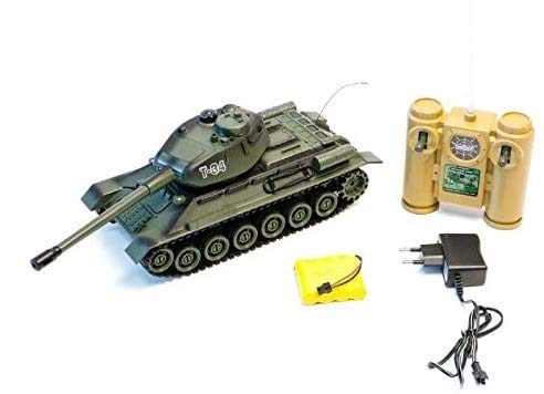 s-idee® Battle Panzer 99809 1:28 avec système de combat infrarouge intégré 2,4 GHz RC R/C