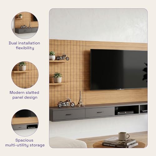 Image of Wakefit Brisq Engineered Wood TV Unit