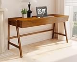 HNY 59 Inches Walnut Wooden...