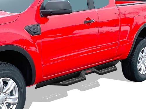 Estribos de acero HD Ridez para Ford Ranger 2019-2023 miniatura 4