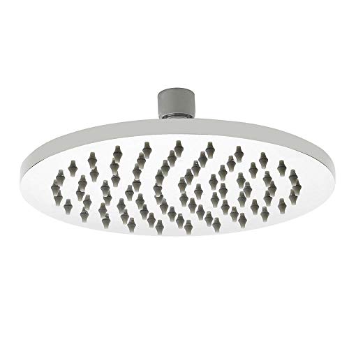 Preisvergleich Produktbild Hudson Reed Duschkopf Edelstahl - rund - 200mm