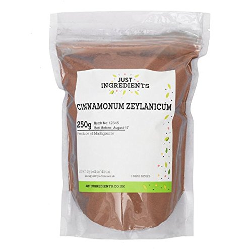 JustIngredients Essential Cinnamon Ground Canela Molida (Auténtica) - 1000 gr