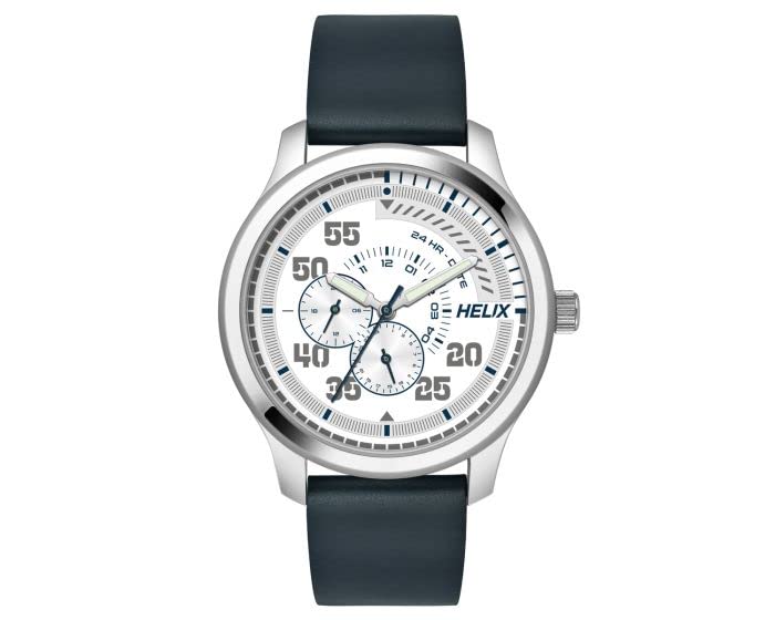 Helix Analog Silver Dial Mens Watch - TW043HG07 (B0BQY7HT7K) Amazon Price History, Amazon Price Tracker
