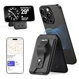 ESR Magnetic Wallet (HaloLock), for Geo iPhone Wallet Stand with Full Find My Functionality,with Adjustable Stand, for iPhone 15/14/13/12 Series, Black
