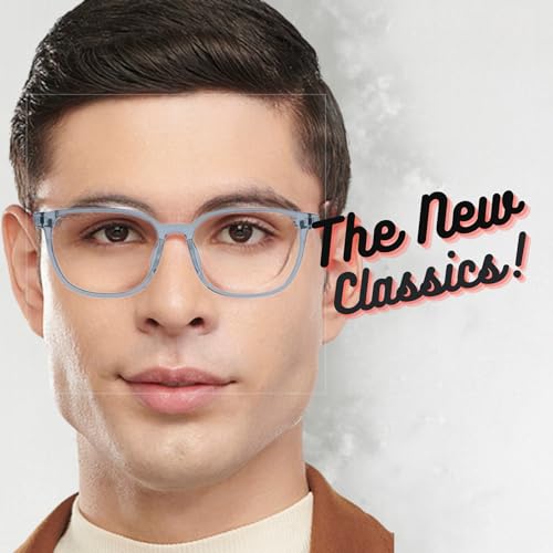Image of Vast Photochromic Blue Cut Computer Glasses for Eye Protection | Zero Power Anti Glare & Blue Light Filter | UV Protect Specs for Men & Women| Frames| Cooling Glasses Lens