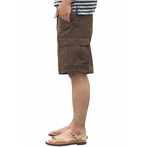 Amazon.co.jp: USタイプ「M-65」フィールドショート丈パンツ ブラウン