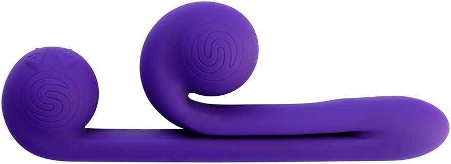 Vibrador Snail Vibe para Clítoris y Punto G, Diseño Único - Morado
