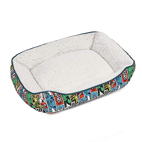 Lit pour chien Avengers Marvel en peluche douce lavable - 5