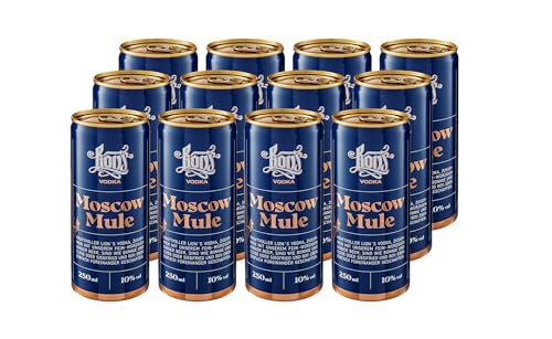 THE DUKE – Moscow Mule | mit feinstem LION's Vodka aus München | 12 x 250 ml |