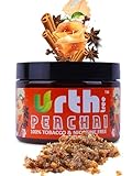 UrthTree Hookah Flavors, Shisha Herbal Molasses, Tobacco Free And Nicotine Free, 250 gram - 8.8 Ounce, Premium Variety Flavors, Made 100% From Apple Skin (Peach Chai)