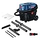 Bosch Professional Nass-,Trockensauger Gas 12-25 PL (1.250-W-Motor, Luftstrom von 65, Saugdruck 200 mbar, inklusiv HEPA-Filter, Fugendüse)