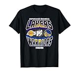 NBA Rivals Los Angeles Lakers VS. Golden State Warriors T-Shirt