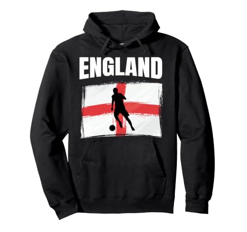 Image of England Football Lover Design For Men Women And Kids Pullover Hoodie