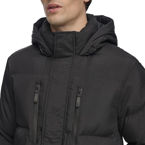 Image of DKNY Mens Nylon Flex Parka
