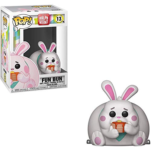 Funko Fun Bun: Ralph Breaks The Internet x POP! Disney Vinyl Figure & 1 PET Plastic Graphical Protector Bundle [#013 / 33418 - B]