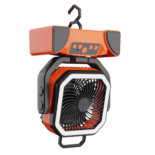 Ventilador de camping portátil Karlak: duerme sin calor gracias a su función de niebla 6