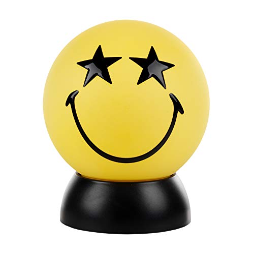 ONLI Lámpara de Mesa Smiley World Stella, con Bombilla LED, Color Amarillo