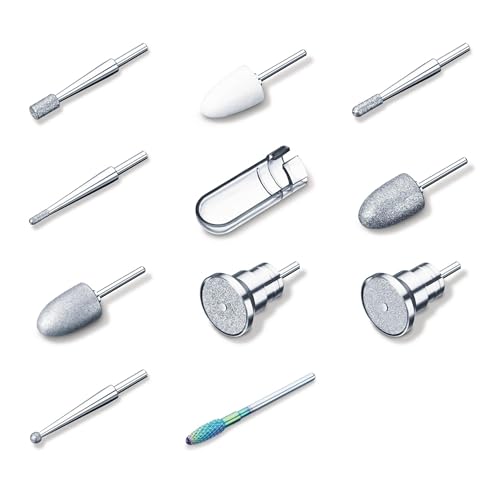 Kit rechange Beurer MP 200 avec 10 embouts saphir pour manucure à la maison