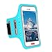 Waterproof Arm Phone Holder for Running Armband Compatible with iPhone Xs MAX,8 Plus,7 Plus,6 6S Plus,XR,XS,X, Fingerprint Touch ID,Key&Card Pouch,Adjustable Band for Excercise,Jogging(5.0-6.0 inch)