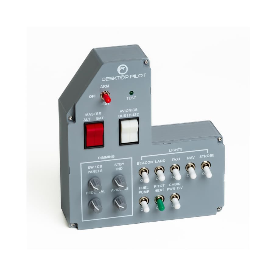 Desktop Pilot - C172 Switch Panel for Flight Simulators