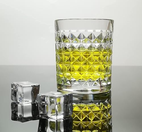 Image of Premium 300 ML Water & Juice Drinking Glasses Set of 6 Vintage Glassware Set for Juice, Cocktail, Mocktail,Whisky All Beverages Everyday Uses for Gift (6, MT-02)