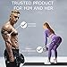 Vikingstrength Blood Resistance Bands - Adjustable Occlusion Straps for Arms and Legs for Fitness and Bodybuilding, Muscles Without Lifting Heavy Weights, Included Wrist Band + V-Strength Workout App