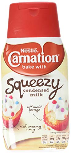 Nestlé Carnation Bake with Squeezy Condensed Milk, 450 g (Pack of 12)