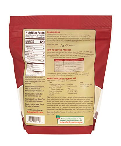 Image of Bob's Red Mill Gluten Free All Purpose Baking Flour, 44oz (4 Pack)