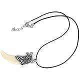 Geflochtene Halskette: Länge 44 cm, einstellbar auf max. 49 cm