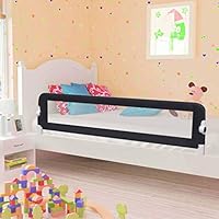 Sponda Letto Sicurezza Bambini - Rosa, 190x25 Cm, Tessuto Lavabile, Regolabile In Altezza - Foto 3