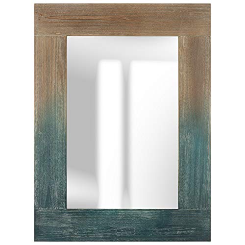 Pinnacle Frames & Accents Nantucket Distressed Wood Coastal Blue, 23