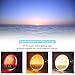 LATME-Sunrise-Alarm-Clock-Wake-Up-Light Compatible with Alexa Google Home with Colored Sunrise Simulation and Sunset Fading Night Light for bedrooms,FM Radio,4 Alarms with Snooze Function (White-G1)