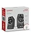 Speedlink DAROC Stereo PC Speaker - PC Lautsprecher, Klinkenstecker 3,5mm, 12Watt, PC Boxen Aktiv, schwarz
