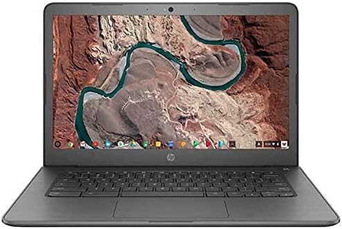 2022 HP Chromebook Premium 14″ FHD Laptop Computer, Intel Celeron N3350 Processor, 4GB DDR4 RAM, 32GB eMMC SSD, Chrome OS, Grey, 32GB Snow Bell USB Card (Renewed)