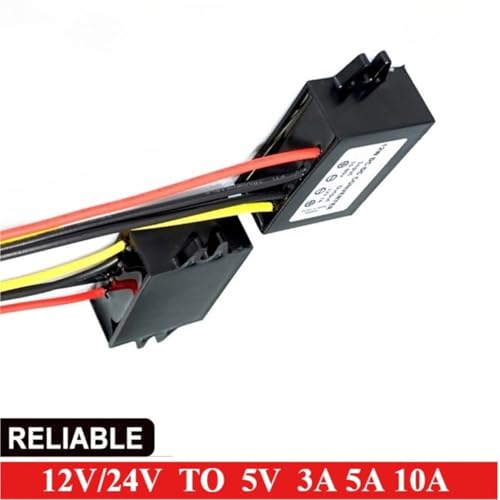 Convertisseur DC DC 12V 24V to 5V step down 10A power supply 50W