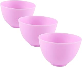 Balacoo 3Pcs Tigela De Máscara Pequena Tigela De Mistura De Cosméticos Faciais Tigela De Beleza Tigela De Mistura De Creme Facial Tigela De Lama Facial Tigela De Cosméticos Tigela De