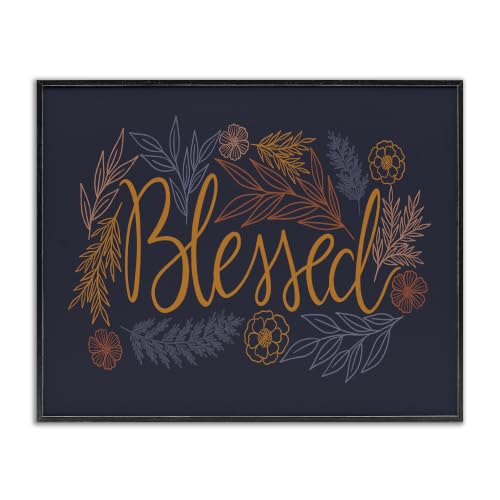'Blessed Botanical Herb Flowers'| Framed Giclee Art