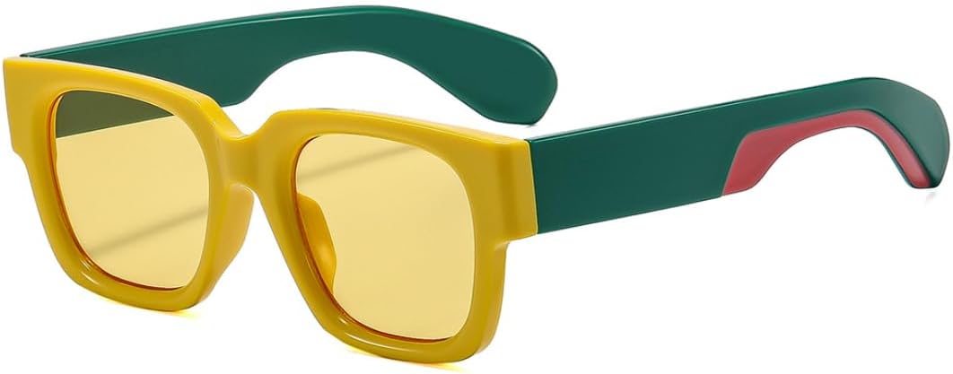 Versatile Sunscreen Sunglasses Trend Color-blocking