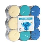 18 * aromatische Heizungen, Antitabak-Duft, blaue Farbe, 4 Stunden Rauchen