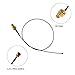 2 x 8dBi 2.4GHz 5GHz 5.8GHz Dual Band WiFi RP-SMA Male Antenna+2 x 35CM U.FL/IPEX to RP SMA Female Pigtail Cable for Mini PCIe Card Wireless Routers PC Repeater Desktop FPV UAV Drone PS4 Build