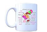 Slimming Excuses - Funny Novelty 11 oz Tea/Coffee Mug, birthday, Gift, Diet