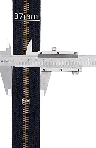 Sawoake #8 24 Inch Separating Jacket Zippers For Sewing Coats Jacket Zipper Black Molded Plastic Zippers Bulk Tailor Diy Sewing Tools For Garment/Bags/Home Textile #TOP5